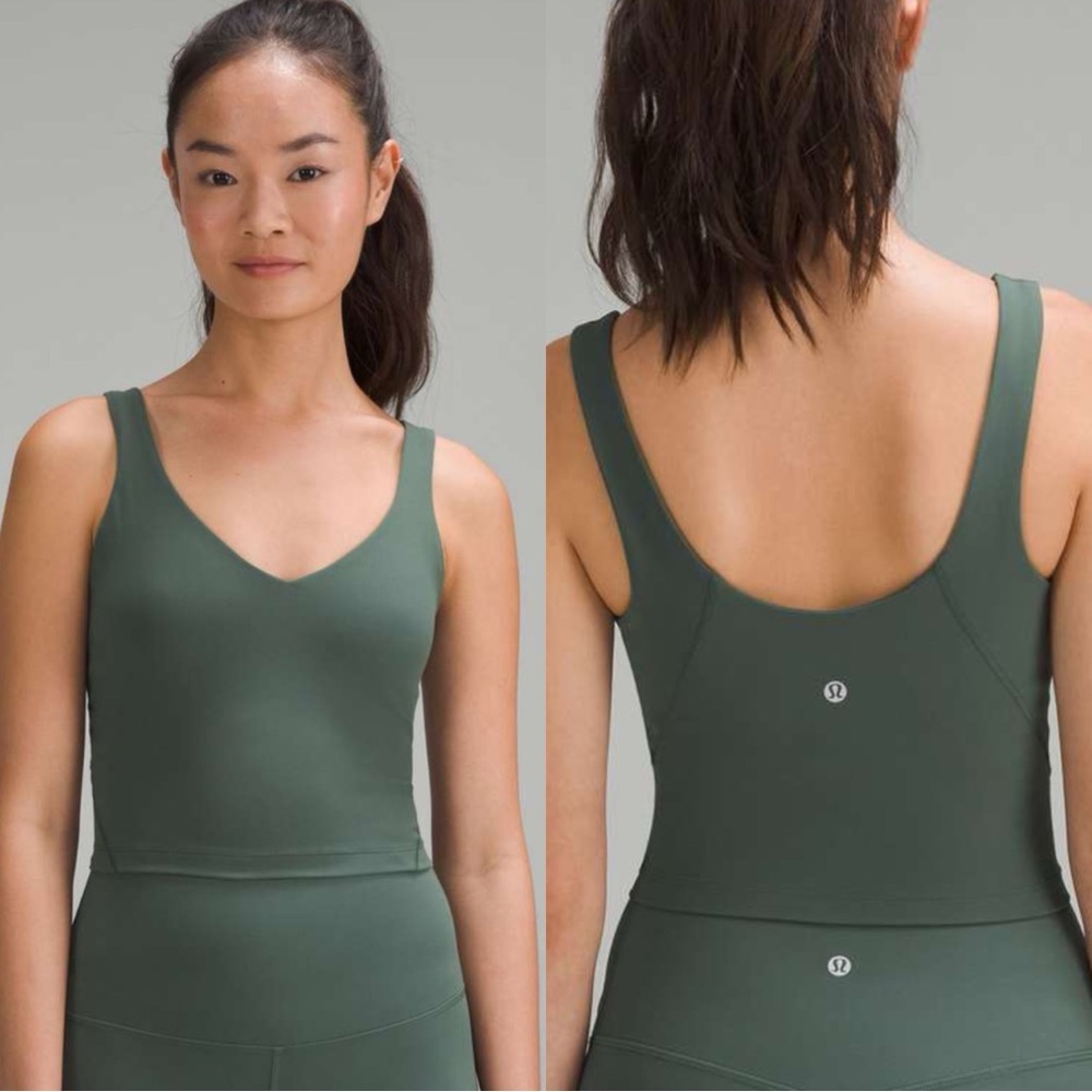 * Lululemon Align tank top Dark forest size 0